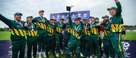 Guernsey edge Denmark to win ICC Men’s T20 World Cup .